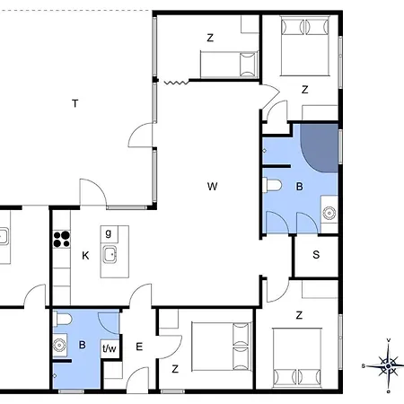 Ferienhaus 0342-romo-vestergade-355 *
